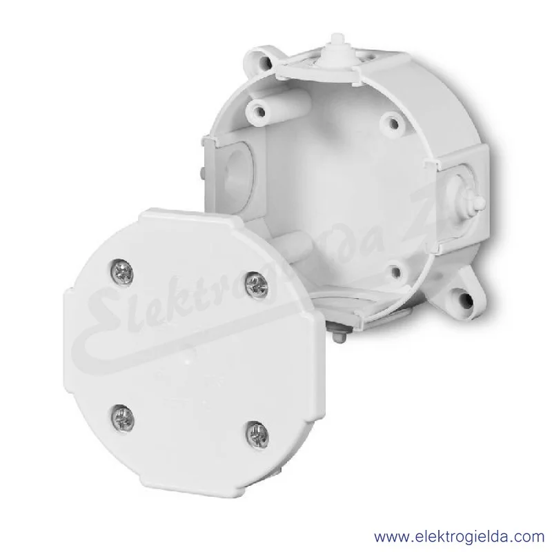 Puszka natynkowa PO/P5 fi 73x28mm hermetyczna IP41
