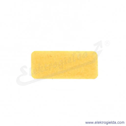 Etykieta samoprzylepna 3SB39021AA 3SB3902-1AA 3SB3 12.5x27mm, bez opisu, czarna