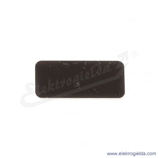Etykieta samoprzylepna 3SB39021AA 3SB3902-1AA 3SB3 12.5x27mm, bez opisu, czarna