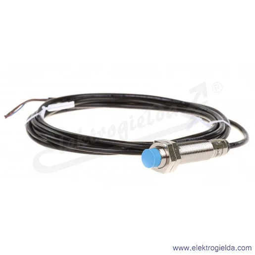 Czujnik indukcyjny 1040757 IME12-04NNSZW2S 10..30VDC, zasięg 4mm, NPN NO, tuleja M12, przewód 2m Czujnik indukcyjny 1040757 IME12-04NNSZW2S 10..30VDC, zasięg 4mm, NPN NO, tuleja M12, przewód 2m