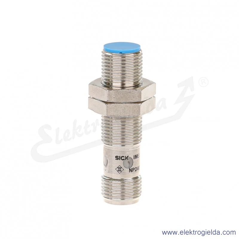 Czujnik indukcyjny 1040763 IME12-04BPSZC0K 10..30VDC, zasięg 4mm, PNP NO, tuleja M12, przyłącze M12 4P