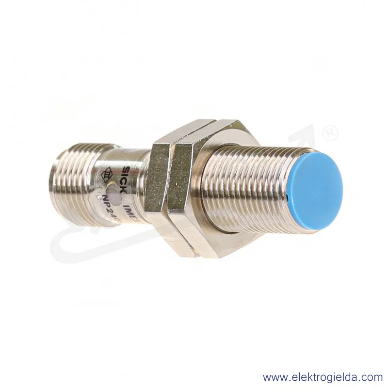 Czujnik indukcyjny 1040771 IME12-04BNSZC0K 10..30VDC, zasięg 4mm, NPN NO, tuleja M12, przyłącze M12 4P