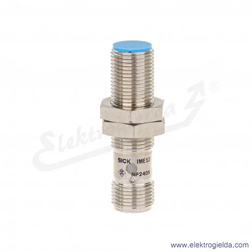 Czujnik indukcyjny 1040771 IME12-04BNSZC0K 10..30VDC, zasięg 4mm, NPN NO, tuleja M12, przyłącze M12 4P