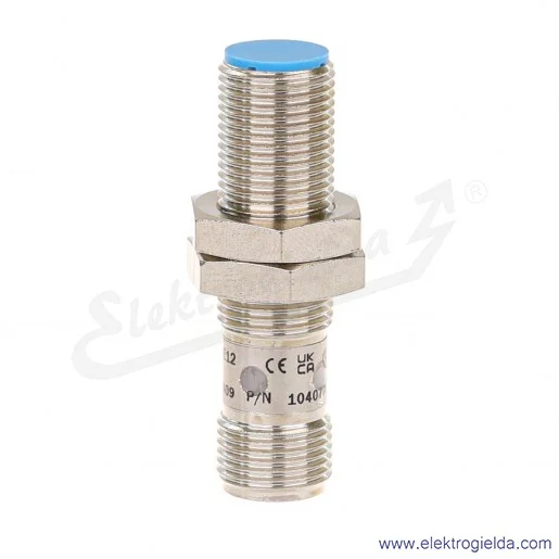 Czujnik indukcyjny 1040771 IME12-04BNSZC0K 10..30VDC, zasięg 4mm, NPN NO, tuleja M12, przyłącze M12 4P