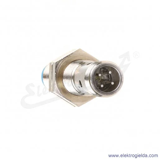 Czujnik indukcyjny 6011983 IM12-04NPS-ZC1 10..30VDC, zasięg 4mm, PNP NO, tuleja M12, konektor M12 4P, IP67