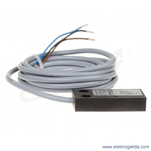 Czujnik indukcyjny PCIF 5RP ITAMID 10..30VDC, zasięg 5mm, PNP NC, wbudowany, przewód 2m, 25x50x10mm
Czujnik indukcyjny PCIF 5RP ITAMID 10..30VDC, zasięg 5mm, PNP NC, wbudowany, przewód 2m, 25x50x10mm