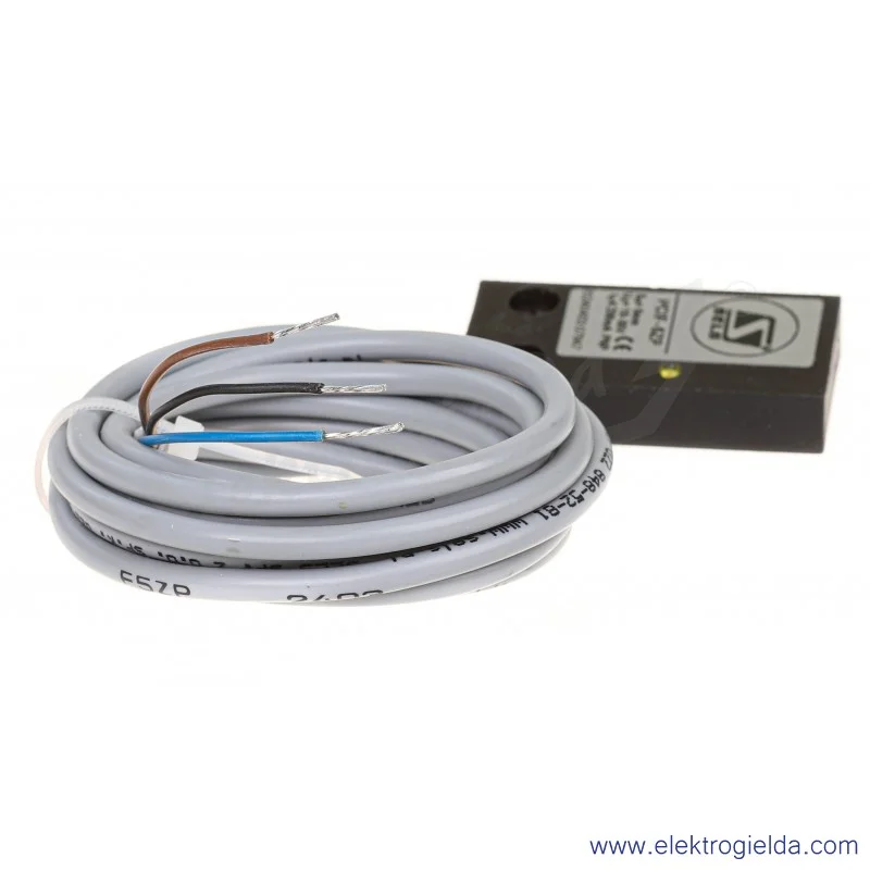 Czujnik indukcyjny PCIF 5ZP ITAMID 10..30VDC, zasięg 5mm, PNP NO, przewód 2m, 25x50x10mm
 