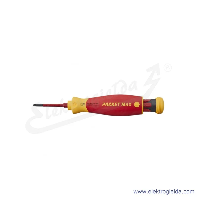 Wkrętak 45296 WIHA Pocket Max electric z magazynkiem bitów slimBits
