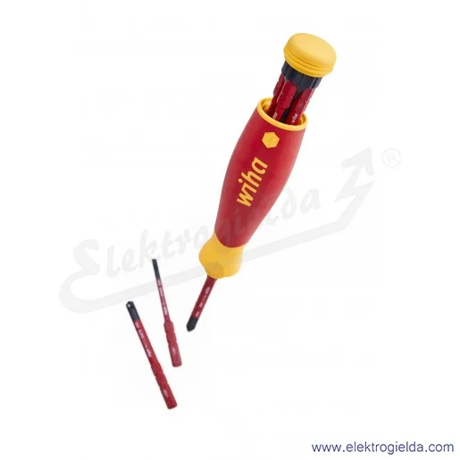 Wkrętak 45296 WIHA Pocket Max electric z magazynkiem bitów slimBits