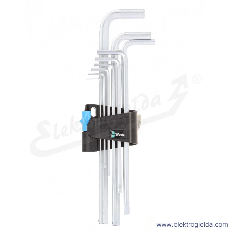 Zestaw imbusów 022130 950/9 L Hex Plus HF1 z funkcją przytrzymywania, 9 klucz 1.5-10