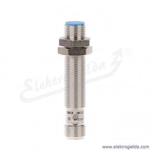 Czujnik indukcyjny 1071227 IME12-06BPOZC0S 10..30VDC, zasięg 6mm, PNP NC, tuleja M12, przyłącze M12 4P