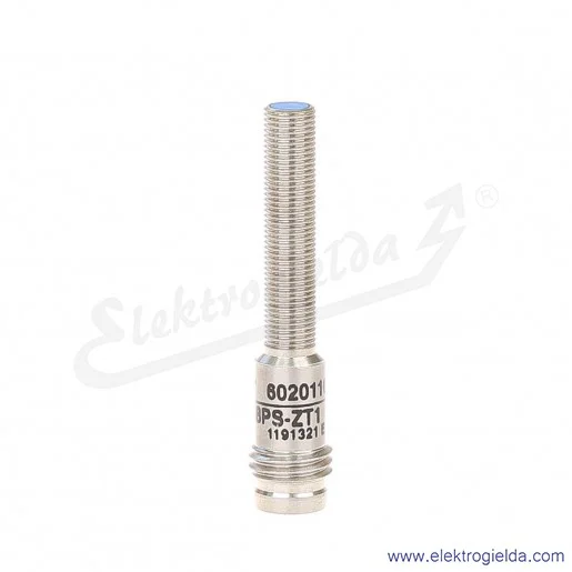 Czujnik indukcyjny 6020110 IM05-0B8PS-ZT1 10..30VDC, zasięg 0.8mm, PNP NO, tuleja M5, przyłącze M8 3P