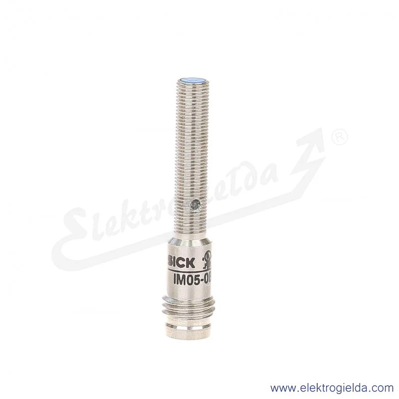 Czujnik indukcyjny 6020110 IM05-0B8PS-ZT1 10..30VDC, zasięg 0.8mm, PNP NO, tuleja M5, przyłącze M8 3P