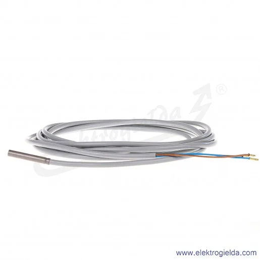 Czujnik indukcyjny 6020113 IH04-0B8PS-VW1 10..30VDC, zasięg 0.8mm, PNP NO, tuleja M4, przewód 3 żyłowy o długości 2m
