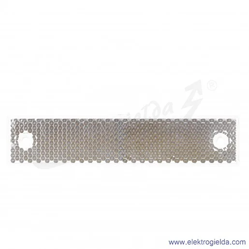 Odbłyśnik 1013289 PL180-E01 wymiary zewnętrzne 40x180mm, powierzchnia odbijająca 34x175mm, przykręcany