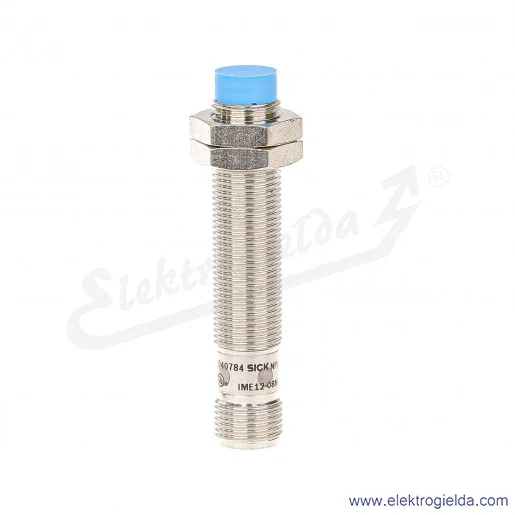 Czujnik indukcyjny 1040784 IME12-08NPOZC0S 10..30VDC, zasięg 8mm, PNP NC, tuleja M12, przyłącze M12 4P Czujnik indukcyjny 1040784 IME12-08NPOZC0S 10..30VDC, zasięg 8mm, PNP NC, tuleja M12, przyłącze M12 4P