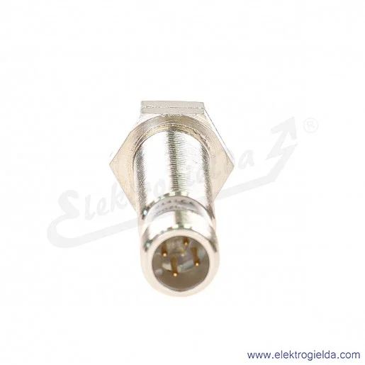 Czujnik indukcyjny 1040784 IME12-08NPOZC0S 10..30VDC, zasięg 8mm, PNP NC, tuleja M12, przyłącze M12 4P Czujnik indukcyjny 1040784 IME12-08NPOZC0S 10..30VDC, zasięg 8mm, PNP NC, tuleja M12, przyłącze M12 4P