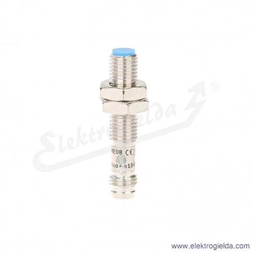 Czujnik indukcyjny 1040869 IME08-02BPSZT0K 10..30VDC, zasięg 2mm, PNP NO, tuleja M8, przyłącze M8 3P