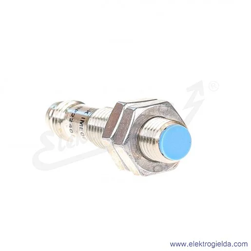 Czujnik indukcyjny 1040877 IME08-02BNSZT0K 10..30VDC, zasięg 2mm, NPN NO, tuleja M8, przyłącze M8 3P