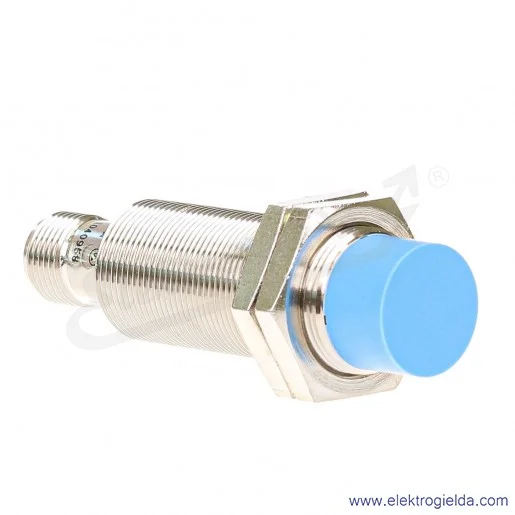 Czujnik indukcyjny 1040958 IME18-08NNSZC0S 10..30VDC, zasięg 8mm, NPN NO, tuleja M18, przyłącze M12 4P Czujnik indukcyjny 1040958 IME18-08NNSZC0S 10..30VDC, zasięg 8mm, NPN NO, tuleja M18, przyłącze M12 4P