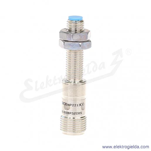 Czujnik indukcyjny 1051205 IME08-02BPSZC0S 10..30VDC, zasięg 2mm, PNP NO, tuleja M8, przyłącze M12 4P