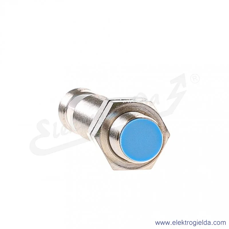 Czujnik indukcyjny 1071227 IME12-06BPOZC0S 10..30VDC, zasięg 6mm, PNP NC, tuleja M12, przyłącze M12 4P