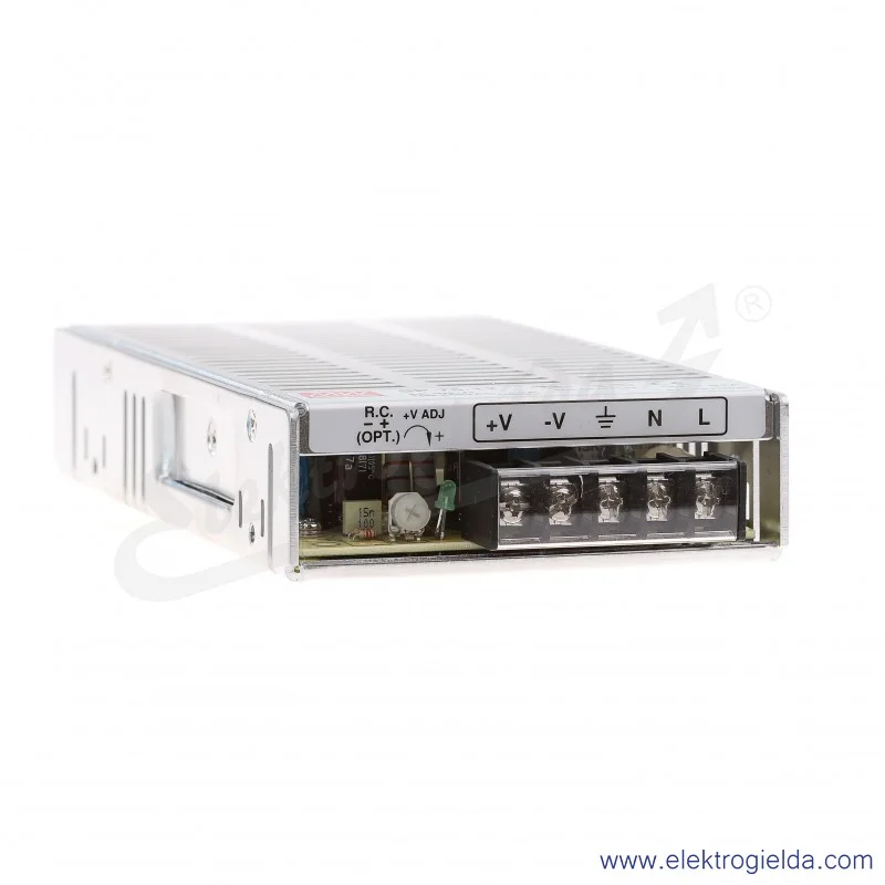 Zasilacz impulsowy SP-75-12 zasilanie 85-264VAC 120-370VDC, wyjście 12V 6.3A 75W