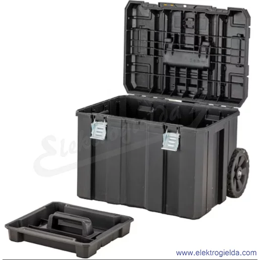 Skrzynia narzędziowa DWST83347-1 TSTAK na kołach 36l, szerokość 512mm, wysokość 635mm