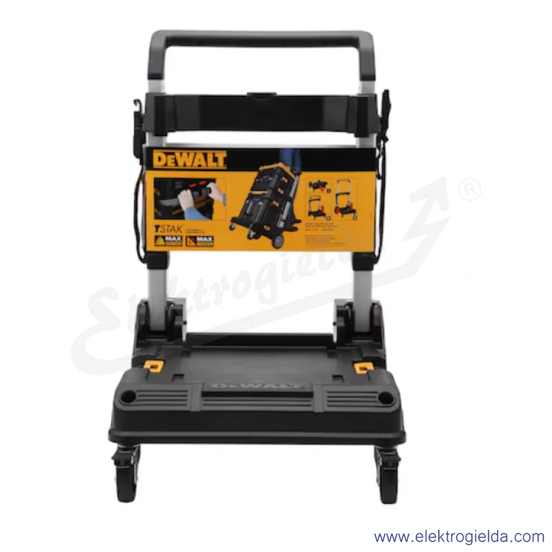 Wózek transportowy DWST1-71196 TSTAK do skrzyń Dewalt, na 4 kołach