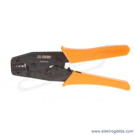 Praska do końcówek E06PZ-01020100101 PZ4/0.5-6mm z grupy H i HI, długość 205mm Praska do końcówek E06PZ-01020100101 PZ4/0.5-6mm z grupy H i HI, długość 205mm