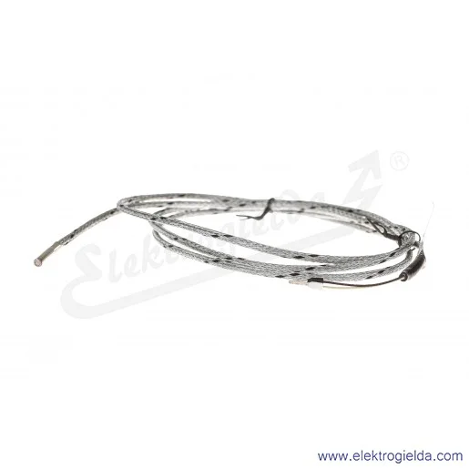 Czujnik temperatury AR131-J-2-4-25-1,5-6-2-400C termopara J, klasa 2, średnica 4mm, długość czujnika 25mm, przewód 1.5m, oplot 2