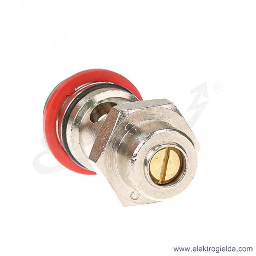 Zawór dławiąco- zwrotny SCU 608-3/8, G3/8, banjo, 1-10 Bar, 710 l/min,, dławienie na wypływie, regulacja śrubokrętem, Camozzi