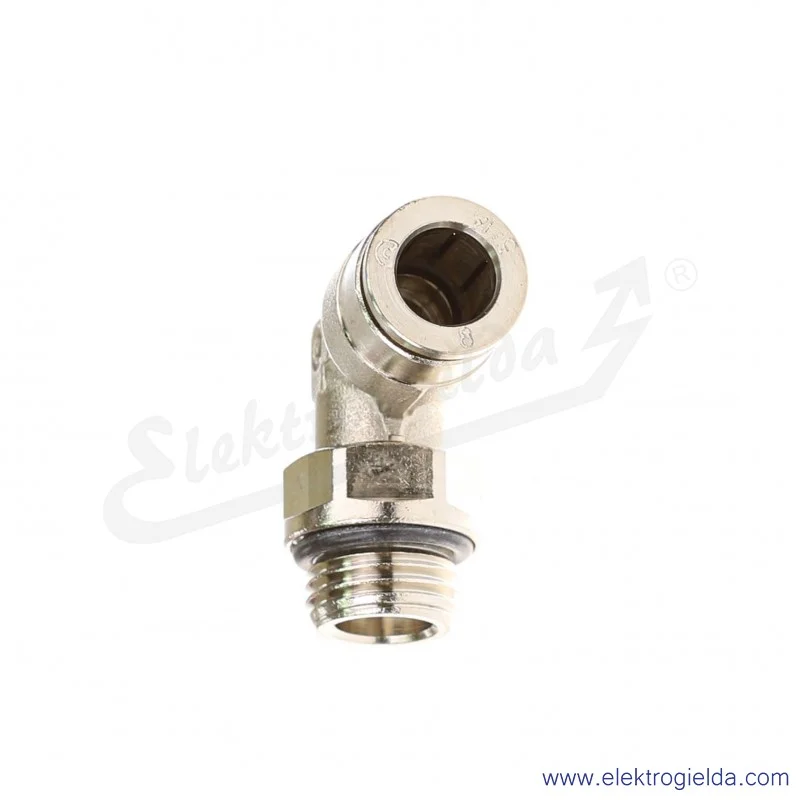 Złączka kątowa G1/4-FI8 metalowa Camozzi 6522-8-1/4