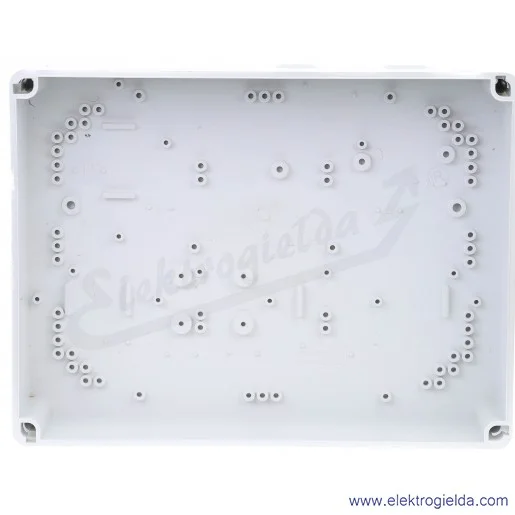Puszka natynkowa 2727-00, 440x330x145mm, szara RAL7035, wew. wymiary 492X321X127mm, IP65