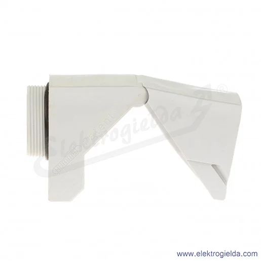 Dławik kątowy E03DK-02160100603 KD 29 z tworzywa, PG29, szary IP68