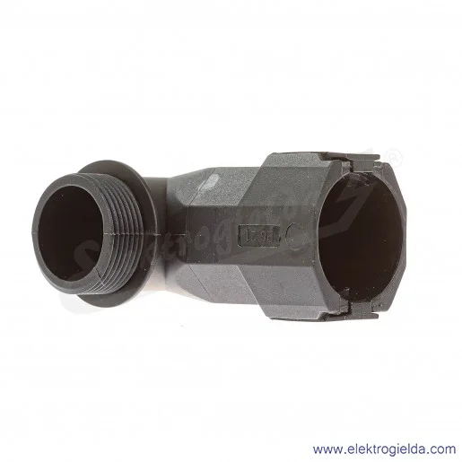 Dławik plastikowy E03DK-07050101451 FKD 21 BK, PG21, pod klucz 32, kątowy czarny
