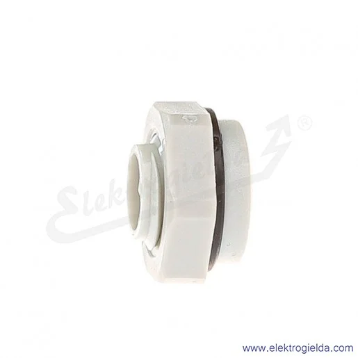 Zaślepka z tworzywa E03DK-02110400103 DZ2 12M, M12x1.5, szara z nakrętką i uszczelką
