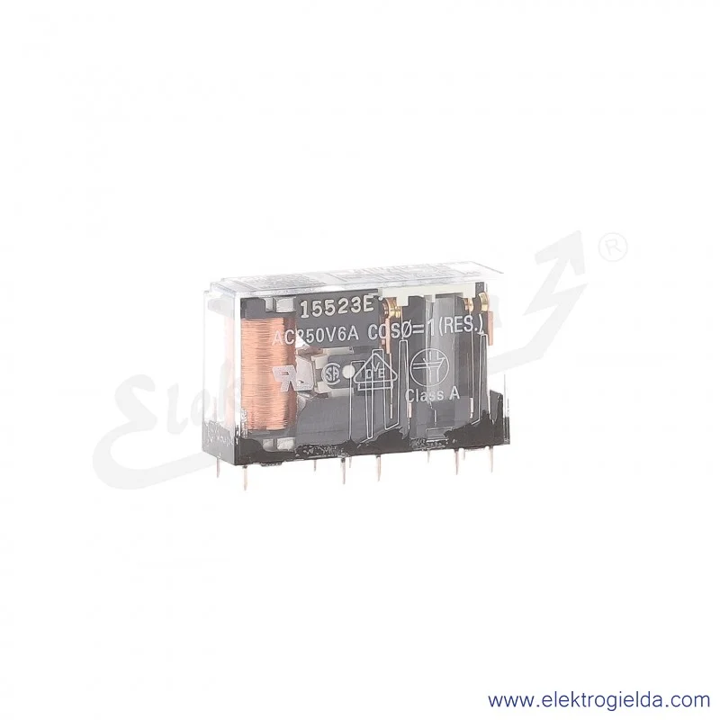 Przekaźnik elektromagnetyczny G7SA-2A2B 24VDC 6A SPST-NO x2 + SPST-NC x2