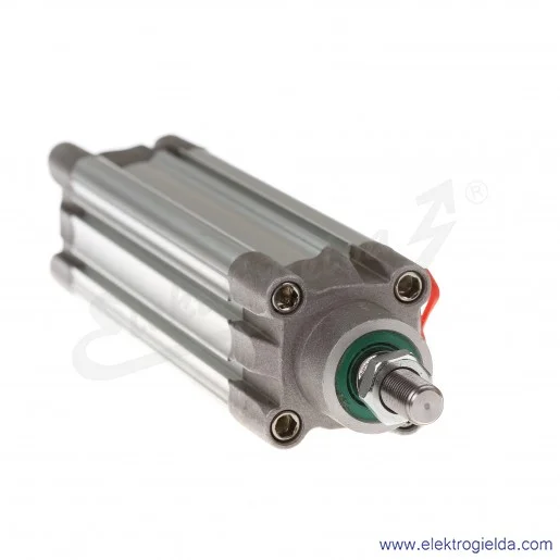 Siłownik pneumatyczny na ściągach NWT040.0100, D40X100, G1/4, dwustronnego działania, magnetyczny, z regulowaną amortyzacją Siłownik pneumatyczny na ściągach NWT040.0100, D40X100, G1/4, dwustronnego działania, magnetyczny, z regulowaną amortyzacją