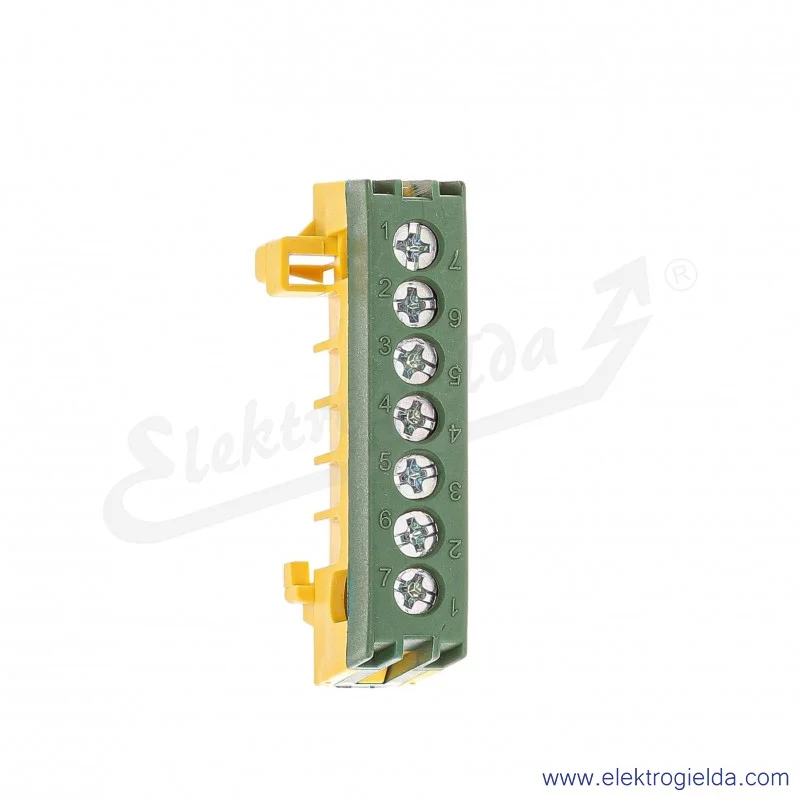 Listwa ochronna F2.0390 ZPI 7X16mm żółto-zielona