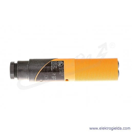 Czujnik odbiciowy OI5003 OIT-FPKG PNP 10..55VDC, długość fali 880mm, M30x1.5 Czujnik odbiciowy OI5003 OIT-FPKG PNP 10..55VDC, długość fali 880mm, M30x1.5
