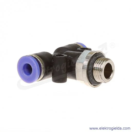 Trójnik z tworzywa typu T G1/8 + 2x FI4 Trójnik z tworzywa typu T G1/8 + 2x FI4