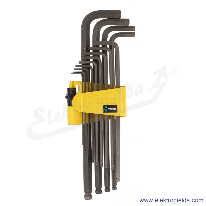 Imbusy Calowe 05021728001 950 PKL/13 SZ N, 13 kluczy od 5/64" do 3/8"
