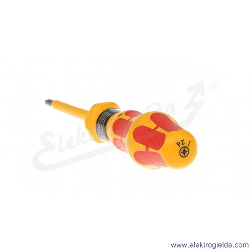 Wkrętak 051611 WERA PZ1x80 krzyżowy Pozidriv izolowany Kraftform 1065 i PZ VDE