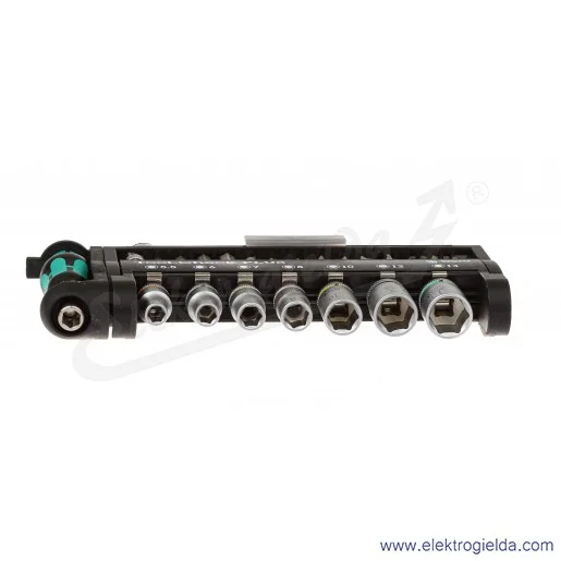 Zestaw z grzechotką 05056490001 TOOL CHECK PLUS + rękojeść + bity + nasadki