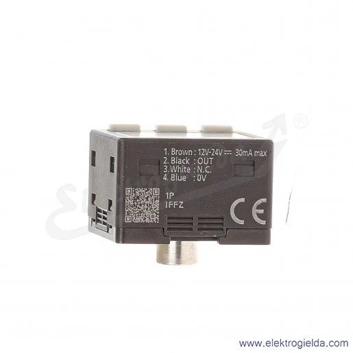 Czujnik ciśnienia niskociśnieniowy z wyświetlaczem LCD DP-001-P, -1..1 bar, gwint wewnętrzny M5, PNP, kabel 2M