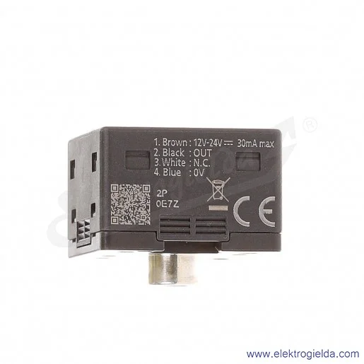 Czujnik ciśnienia DP-002-P, wysokociśnieniowy z wyświetlaczem LCD, 0..10 bar, gwint wewnętrzny M5, PNP, kabel 2M