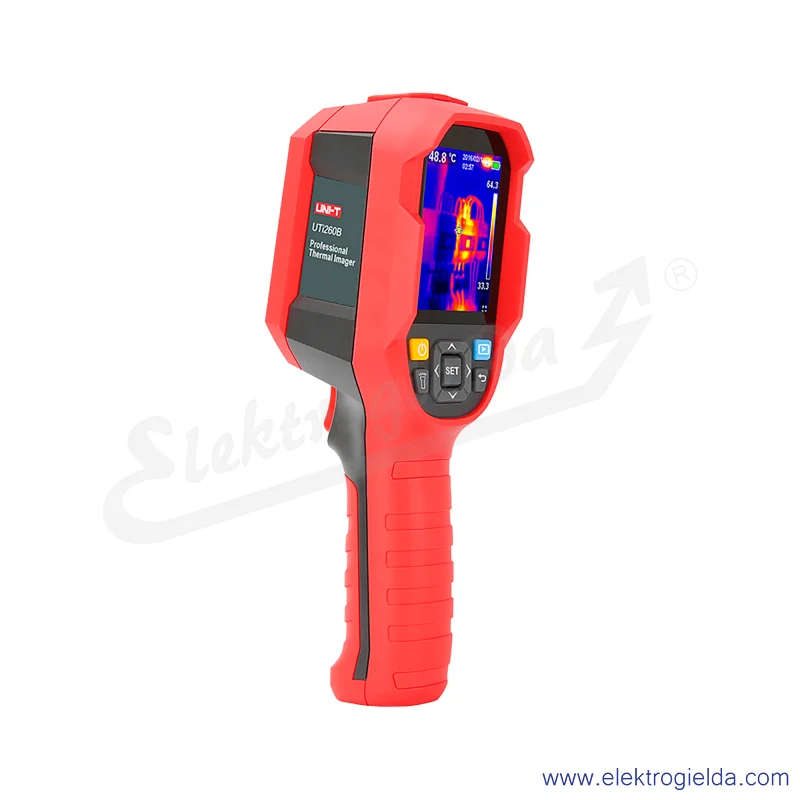 UTi260B Kamera termowizyjna IP65, zasilanie akumulatorowe, zakres -20°C...550°C
