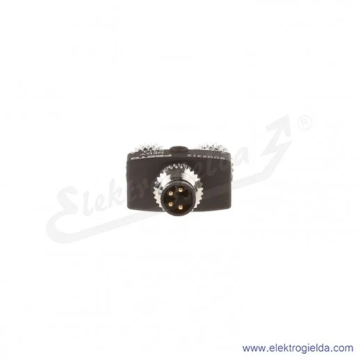 Trójnik 8005312 NEDY-L2R1-V1-M8G3-N-M8G4 typu Y 2xM8 3PIN - M8 4PIN