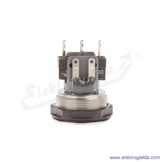 Przycisk metalowy 1241.6634.1182000 wandaloodporny zielony 24VDC IP67, fi 22mm, wyprowadzenie konektorowe